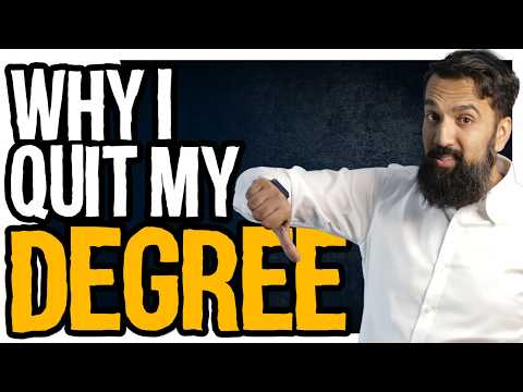 Why Didn't I Do My Degree