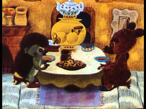 Кадр из мультфильма «Как Ёжик и Медвежонок встречали Новый год»