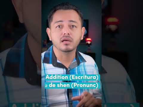 ¿Cómo se dice "Adición/Suma" en inglés? #ingles #pronunciación #teacher #addition #inglesfacil