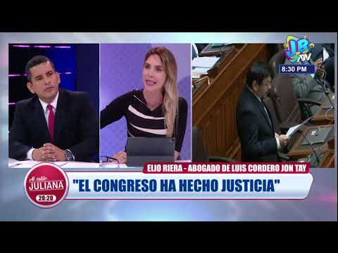 Abogado de Luis Cordero: El Congreso no ha blindado, ha hecho justicia