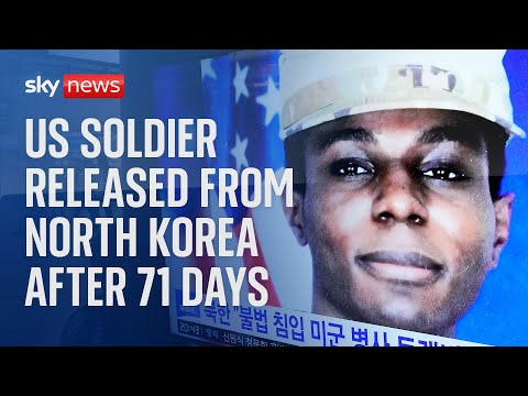 American soldier who fled to North Korea, Private Travis King, arrives back in US