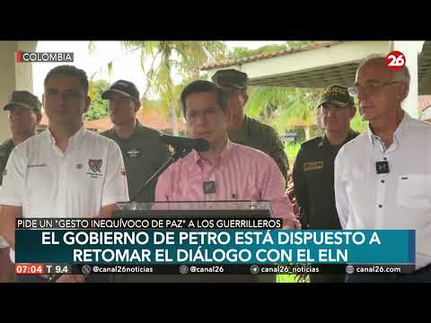 COLOMBIA | El gobierno de Petro está dispuesto a retomar el diálogo con el  ELN