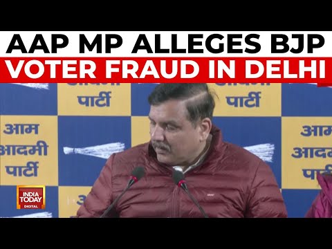 BJP accused of voter fraud: Sanjay Singh claims wife's name removed from Delhi voter list