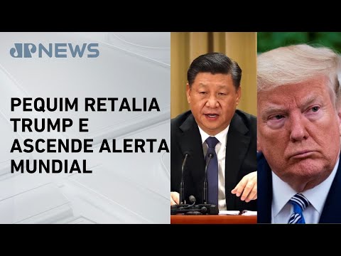 China eleva hoje tarifas sobre EUA para 125% e receio de guerra comercial aumentam