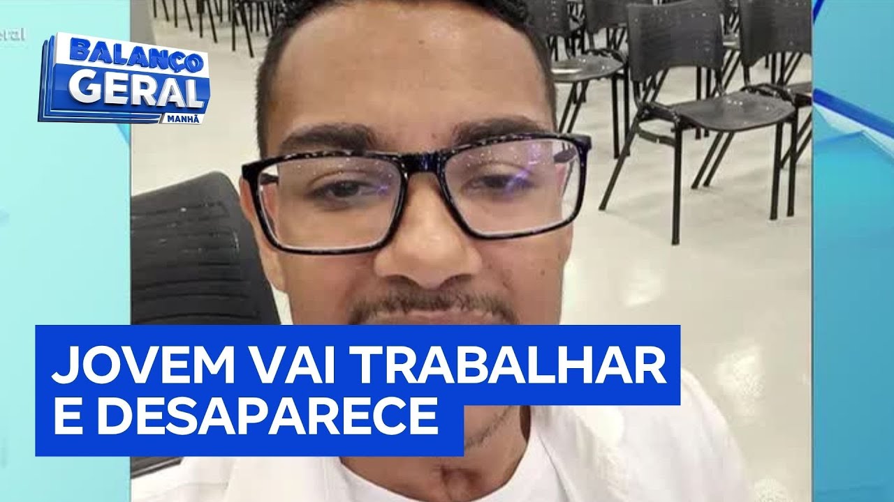Jovem sai de casa para trabalhar e desaparece em Osasco SP TV Online Jovem sai de casa para trabalhar e desaparece em Osasco SP