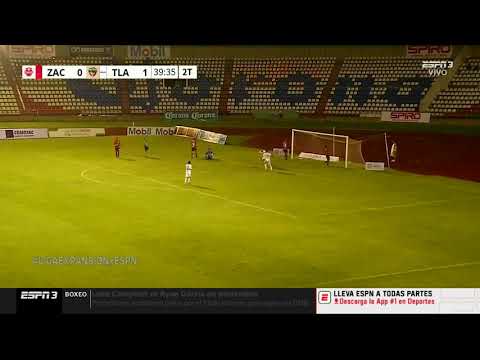 Gol de J. Zárate | Mineros 0 - 2 Tlaxcala | Liga BBVA Expansión MX