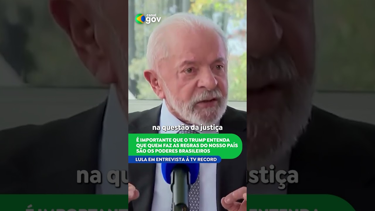 LULA DEFENDE SOBERANIA DO BRASIL | lula trump brasil eua taxation