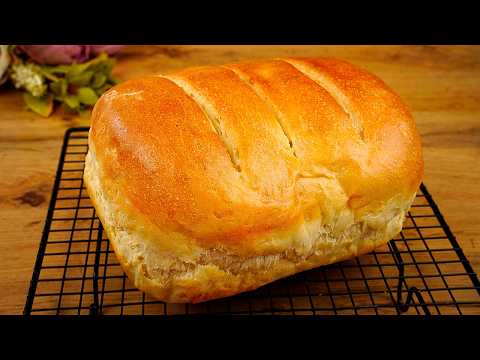 A recipe for BREAD without kneading dough or how to bake bread at home. I don't buy bread anymore!