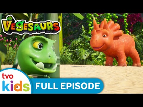 VEGESAURS - Hide & Seek 🦕🥕 Season 1 FULL EPISODE Dinosaur Show | TVOkids