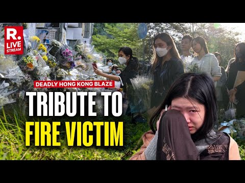 Deadly Hong Kong Blaze: Citizens Unite In Tribute To Fire Victims | Fire Tragedy | Floral Tributes