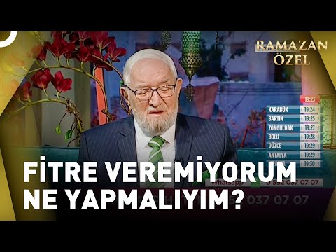 Fitre Verme Gücüm Yok Ne Yapmalıyım? | Necmettin Nursaçan'la İftar Saati