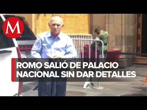 Alfonso Romo visita a AMLO en Palacio Nacional; tenemos relación de amistad, dice