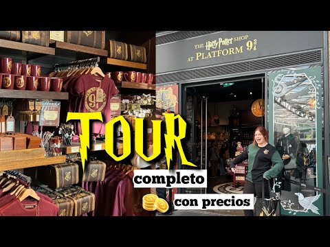 TOUR por la TIENDA de Harry Potter en King's Cross (con precios) 💵