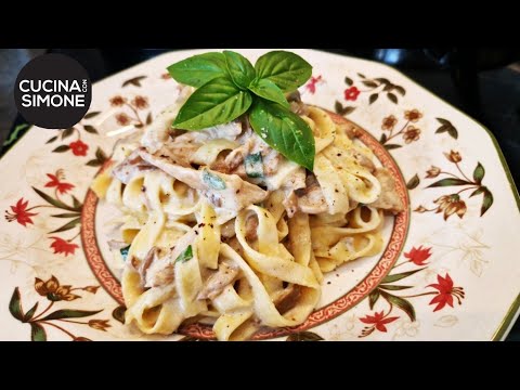 Pasta Funghi e Panna - Impariamo ad essere Semplici