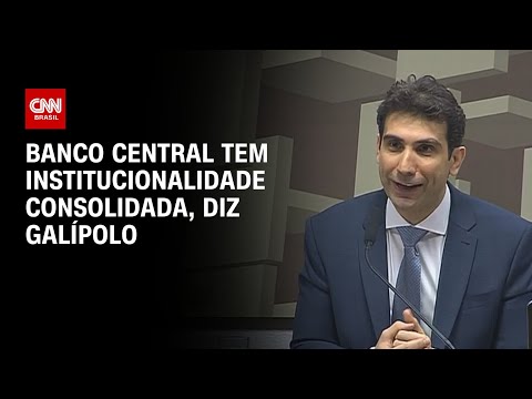 Banco Central tem institucionalidade consolidada, diz Galípolo | BASTIDORES CNN