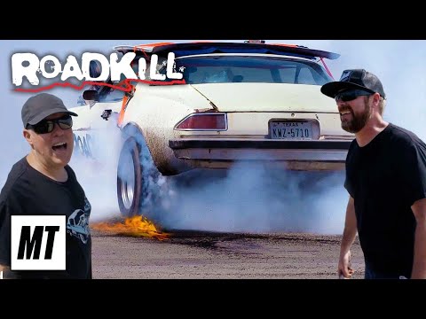 30 Second Burnout Competition! Will the Tires Break" | Roadkill | MotorTrend