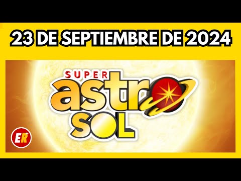 Resultado del ASTRO SOL del lunes 23 de septiembre de 2024 ?