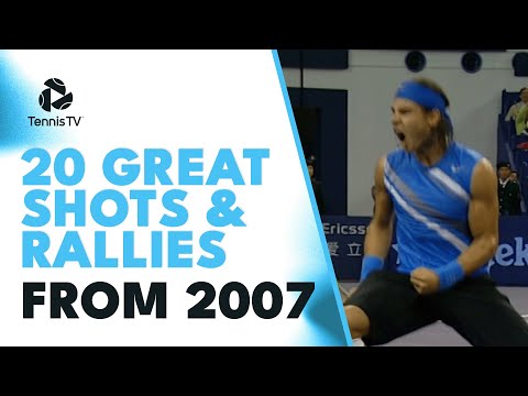 20 BRILLIANT ATP Tennis Points From 2007!