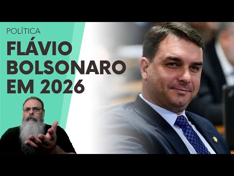 JAIR BOLSONARO pode LANÇAR FLÁVIO BOLSONARO para PRESIDENTE em 2026: NÃO é o IDEAL, mas EU VOTO