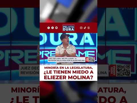 La minoría en la legislatura, ¿le tienen miedo a Eliezer Molina? Esto ocurrió en #JugandoPelotaDura