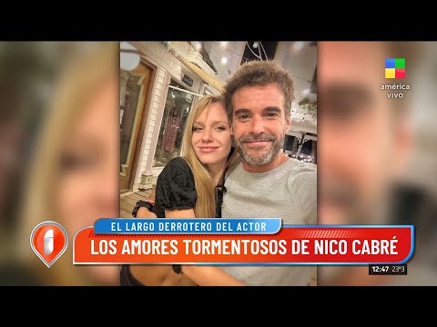 Fue primicia de #Intrusos: Nicolás Cabré de novio con la ex de Ulises Bueno