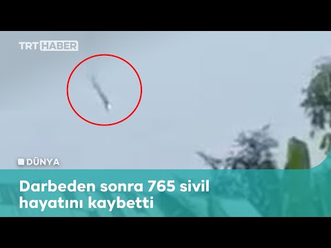 Myanmar’da darbe karşıtı silahlı grup, ordunun helikopterini düşürdü