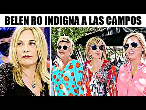 La ACTITUD de BELEN RO por no ACUDIR a la BODA del HIJO de CARMEN BORREGO indigna a las CAMPOS