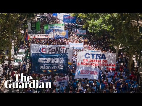 Thousands take part in strikes against Argentina's latest austerity measures