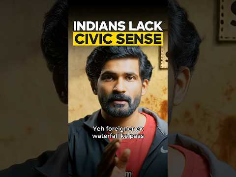 Indians don't have civic sense