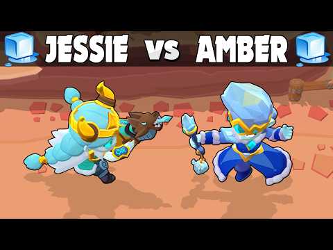 JESSIE vs AMBER  Brawl Stars