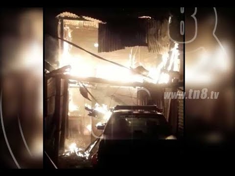 Fuerte incendio devoró una humilde vivienda en Matagalpa - Nicaragua