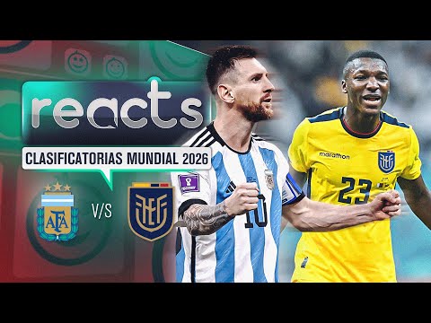 ARGENTINA vs ECUADOR | CLASIFICATORIAS 2026    EN VIVO