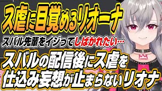 【ホロライブ切り抜き/響咲リオナ】ス虐に目覚めスバルの配信後に悪戯を仕掛けるリオーナw【角巻わため/大空スバル】