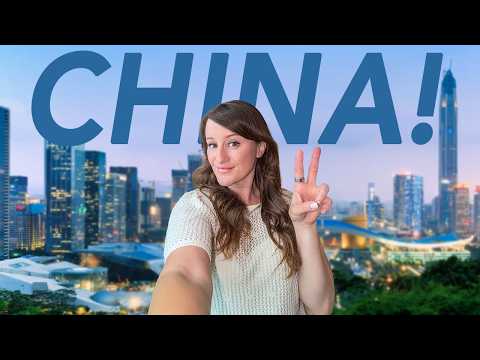 My First Time in China! This tech here is CRAZY!