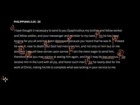 Philippians 2:25–30 // A Bible Study Method for Leaders