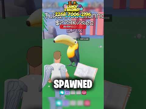 ADMIN CODE to spawn EPIC in Launch a Brainrot