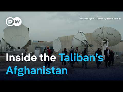 Ibrahim Nash'at talks about filming his documentary Hollywoodgate in Afghanistan | DW News