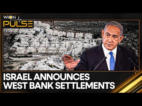 Israel Approves 22 New Settlements In West Bank | WION Pulse