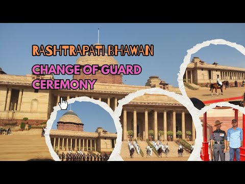 Change of Guard Ceremony, Rhastrapati Bhavan, India