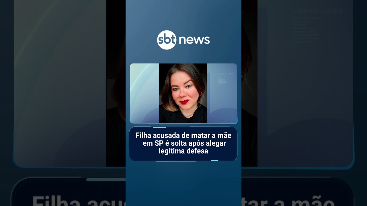 Filha acusada de matar a mãe em SP é solta após alegar legítima defesa | SBTManhã