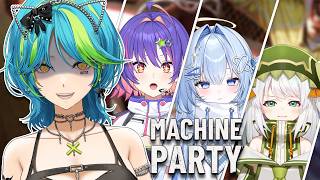【MACHINE PARTY】 party! games! gore party! @jirajisaki @rikosolari @Pol