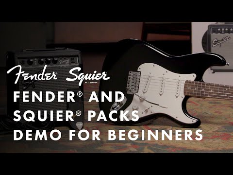 Fender and Squier Packs Demo For Beginners | Fender