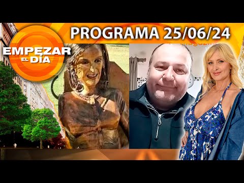 Empezar el día con Yuyito- Programa del 25/06/24 - HABLAMOS CON EL ESCULTOR DE LA ESTATUA DE MIRTHA