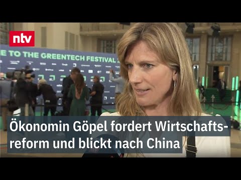 Ökonomin Göpel fordert Wirtschaftsreform und blickt nach China - 