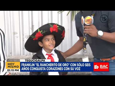 Con tan solo 6 años, Franklin El Rancherito de Oro deslumbra con su increíble voz