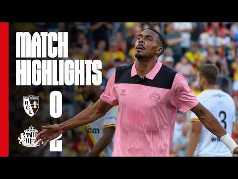 Hume & Isidor On Target In France | RC Lens 0 - 2 Sunderland AFC | Pre-Season Highlights