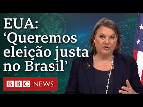 Subsecretária diz que EUA querem eleição livre e justa no Brasil