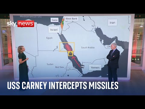Israel-Hamas war: US shooting down missiles potentially heading to Israel is 'significant'