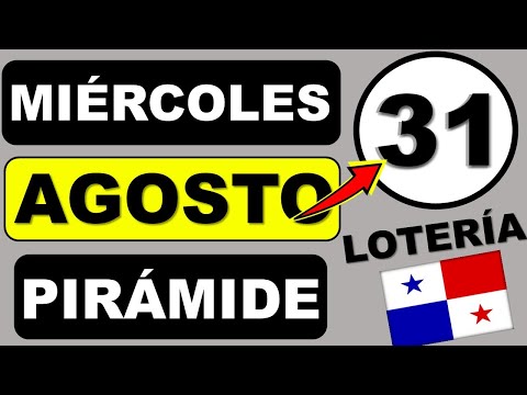 Piramide de la Suerte Miércoles 31 Agosto 2022 Decenas Para Loteria Nacional Panama Comprar y Ganar