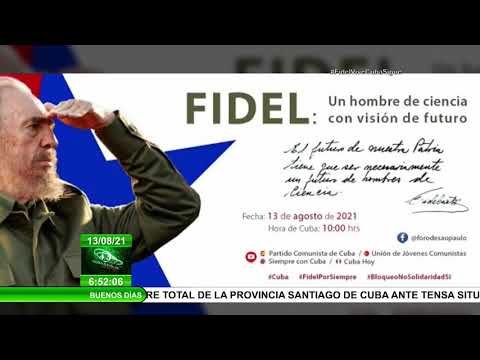 Cuba | Sesiona Encuentro Virtual Fidel, un hombre de ciencia con visión de futuro